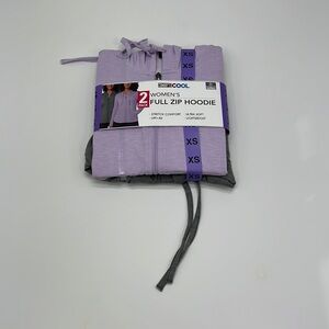 2 Women Full Zip Hoodie